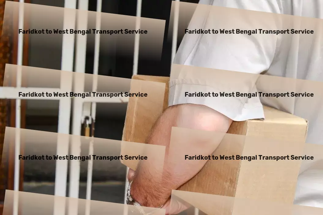 Faridkot to West Bengal Transport Effortless transportation for businesses nationwide! - Secure household parcel