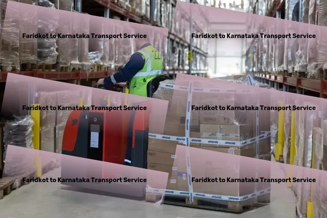 Faridkot to Karnataka Transport Enhancing pet care with our comprehensive services. - Custom logistics solutions