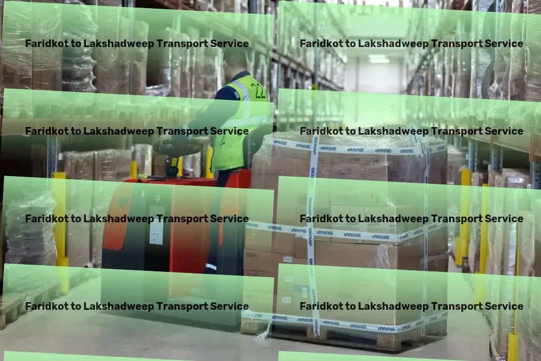 Faridkot to Lakshadweep Transport High-capacity goods delivery