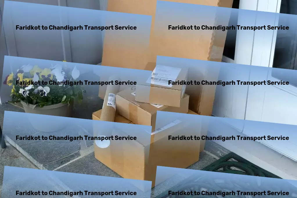 Faridkot to Chandigarh Transport Simplify your journey with reliable transportation options! - High-volume cargo transport