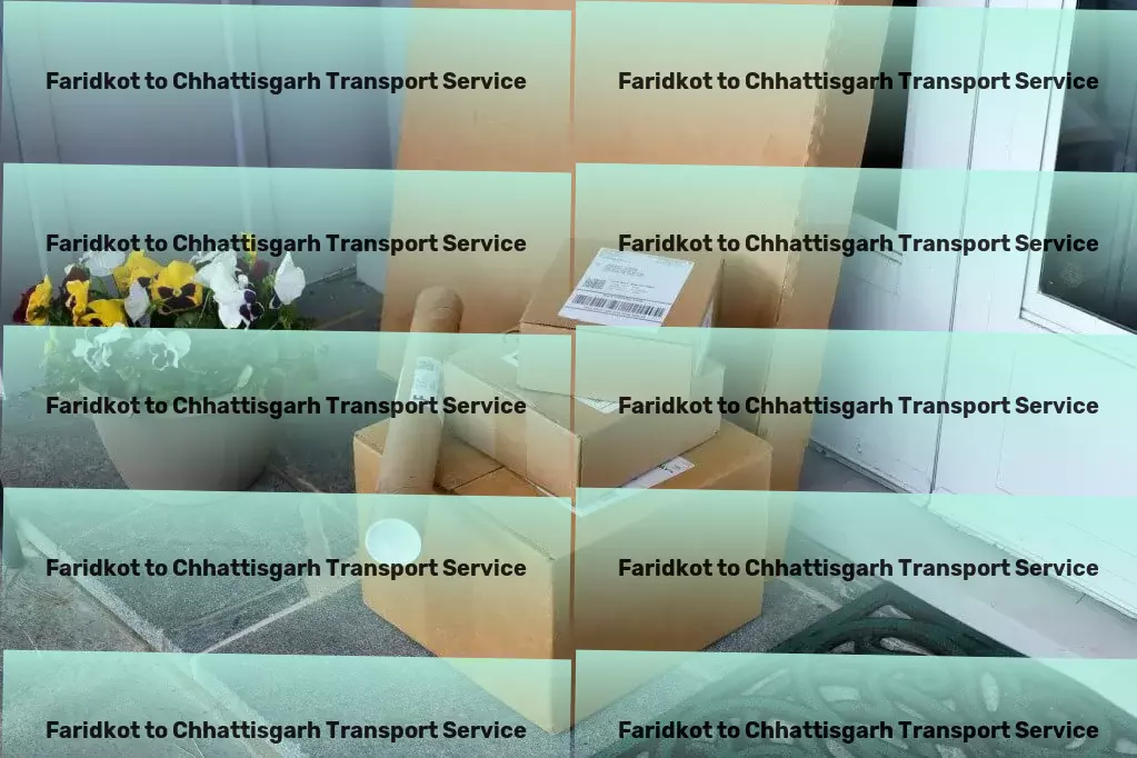 Faridkot to Chhattisgarh Transport Transformative travel services designed for everyone! - Quick goods logistics