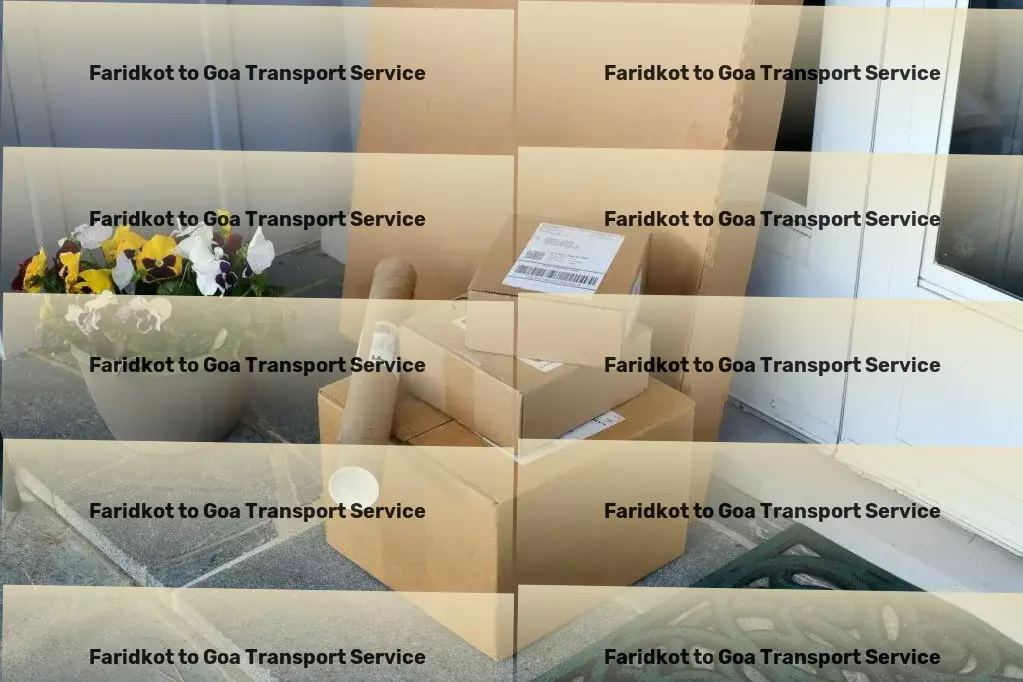 Faridkot to Goa Transport Unlock the best routes for your travel needs! - Domestic freight services