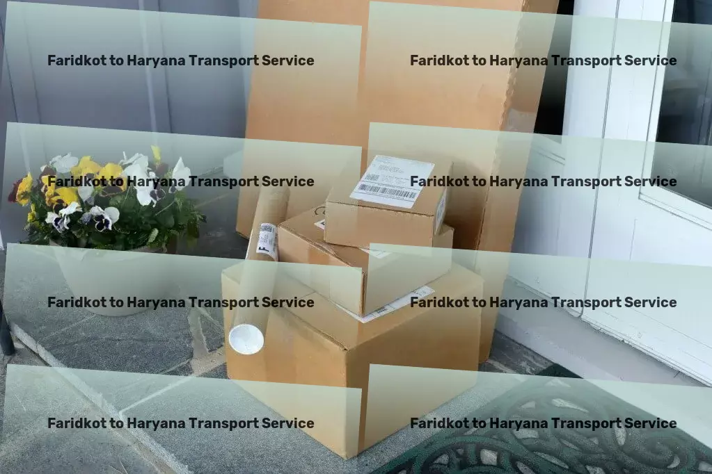 Faridkot to Haryana Transport Multi-regional cargo delivery