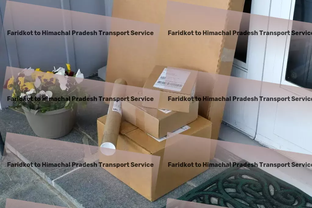 Faridkot to Himachal Pradesh Transport Embrace the joy of traveling with expert guidance! - Comprehensive courier operations