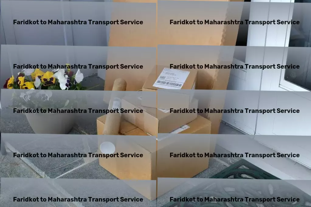 Faridkot to Maharashtra Transport Professional cargo logistics