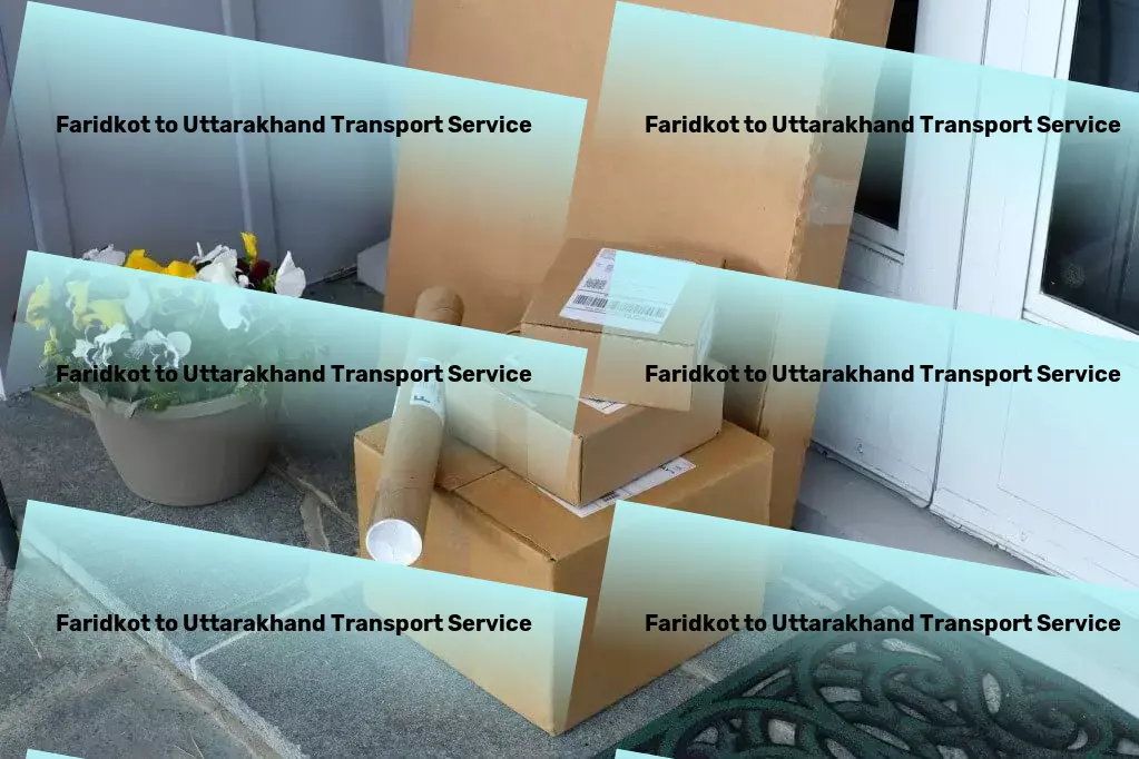 Faridkot to Uttarakhand Transport Express freight operations