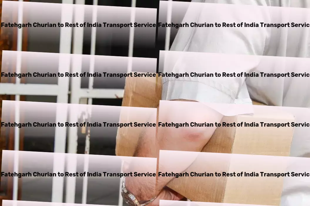 Fatehgarh Churian to Rest Of India Transport Large-scale courier services