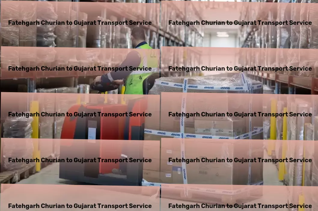 Fatehgarh Churian to Gujarat Transport Transport delivery services