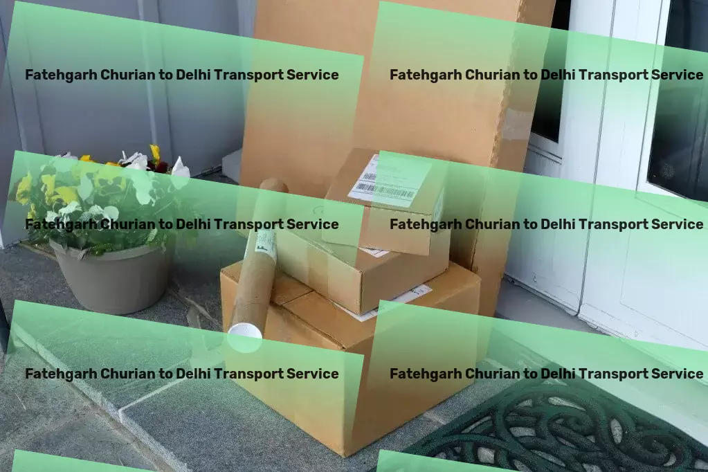 Fatehgarh Churian to Delhi Transport Specialized goods moving