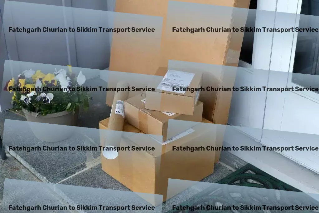 Fatehgarh Churian to Sikkim Transport Express package logistics