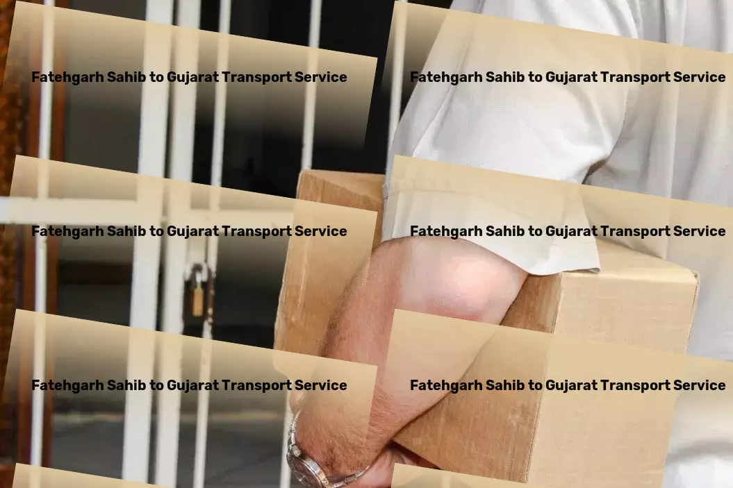 Fatehgarh Sahib to Gujarat Transport Secure your future with our insurance solutions. - Quick parcel logistics