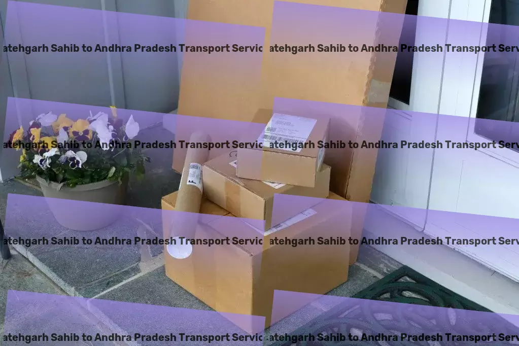 Fatehgarh Sahib to Andhra Pradesh Transport Full-scale parcel shipment