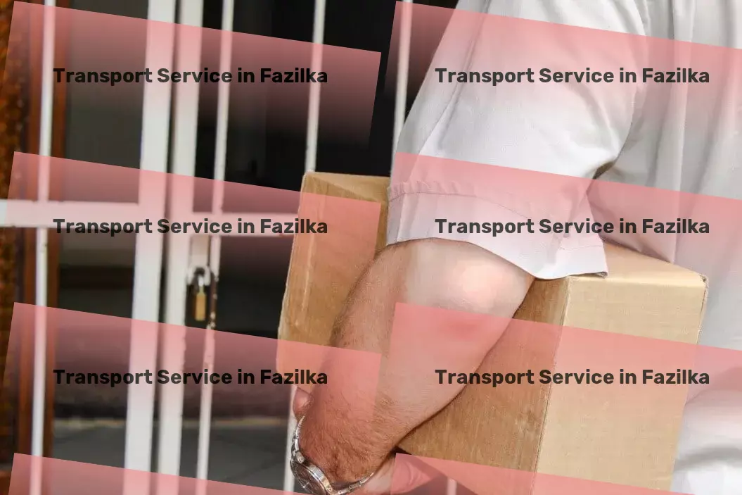 Packers And Movers in Fazilka, Punjab (PB) Industrial goods forwarding