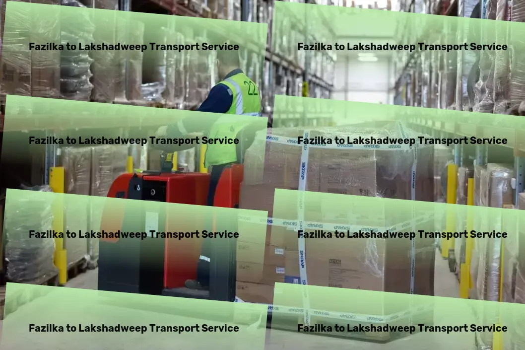 Fazilka to Lakshadweep Transport Industrial freight solutions