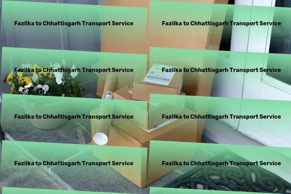 Fazilka to Chhattisgarh Transport Dedicated trucking services