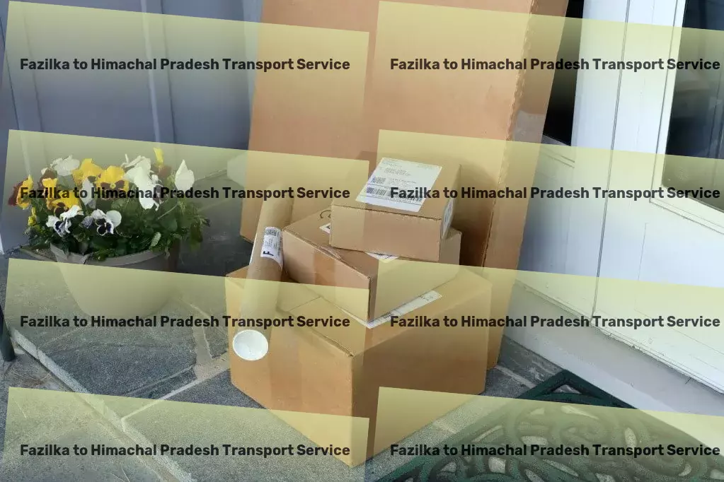 Fazilka to Himachal Pradesh Transport Professional goods shipment solutions