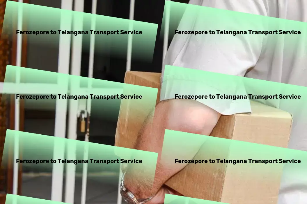 Ferozepore to Telangana Transport Optimize your health with our fitness trackers. - High-volume transport logistics