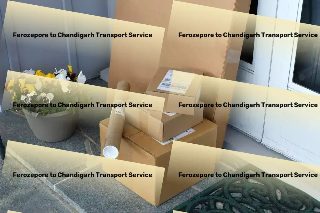 Ferozepore to Chandigarh Transport Transform your travel plans with our expert solutions! - Nationwide freight dispatch