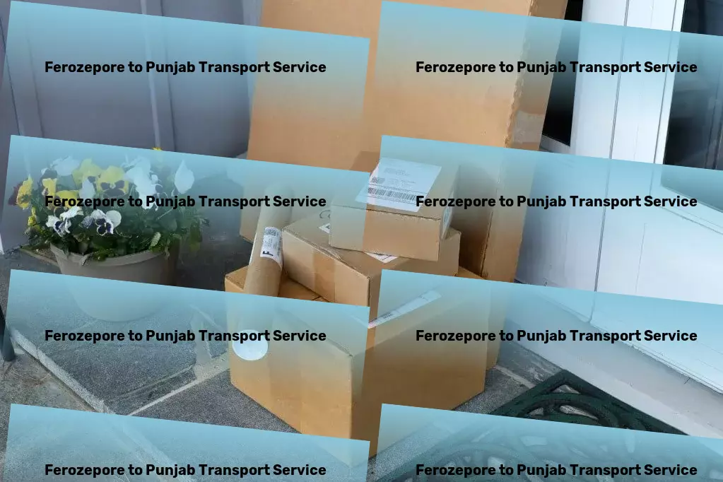 Ferozepore to Punjab Transport Inspiring a new era of transport services within India! - On-demand courier services