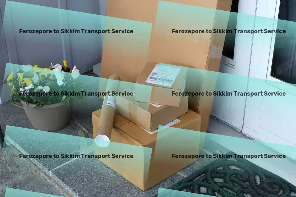 Ferozepore to Sikkim Transport Embrace sustainability in daily living with us. - Comprehensive freight transport