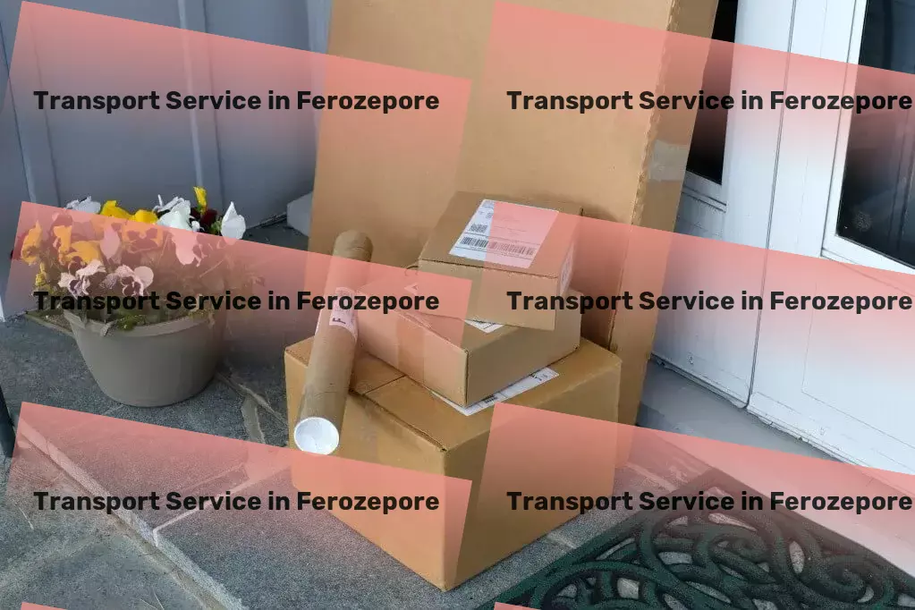 Packers And Movers in Ferozepore, Punjab (PB) Long-distance freight carriage