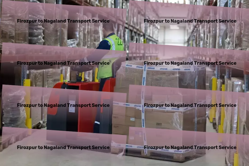 Firozpur to Nagaland Transport Comprehensive cargo services