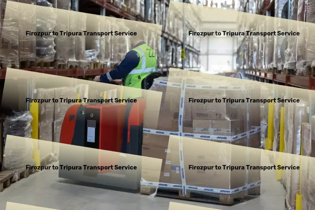 Firozpur to Tripura Transport Empowering seamless deliveries throughout India! - Long-distance freight forwarding