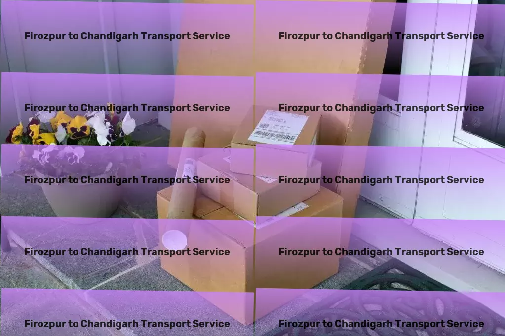 Firozpur to Chandigarh Transport Unlock the beauty of India with our travel solutions! - Fast goods shipment solutions