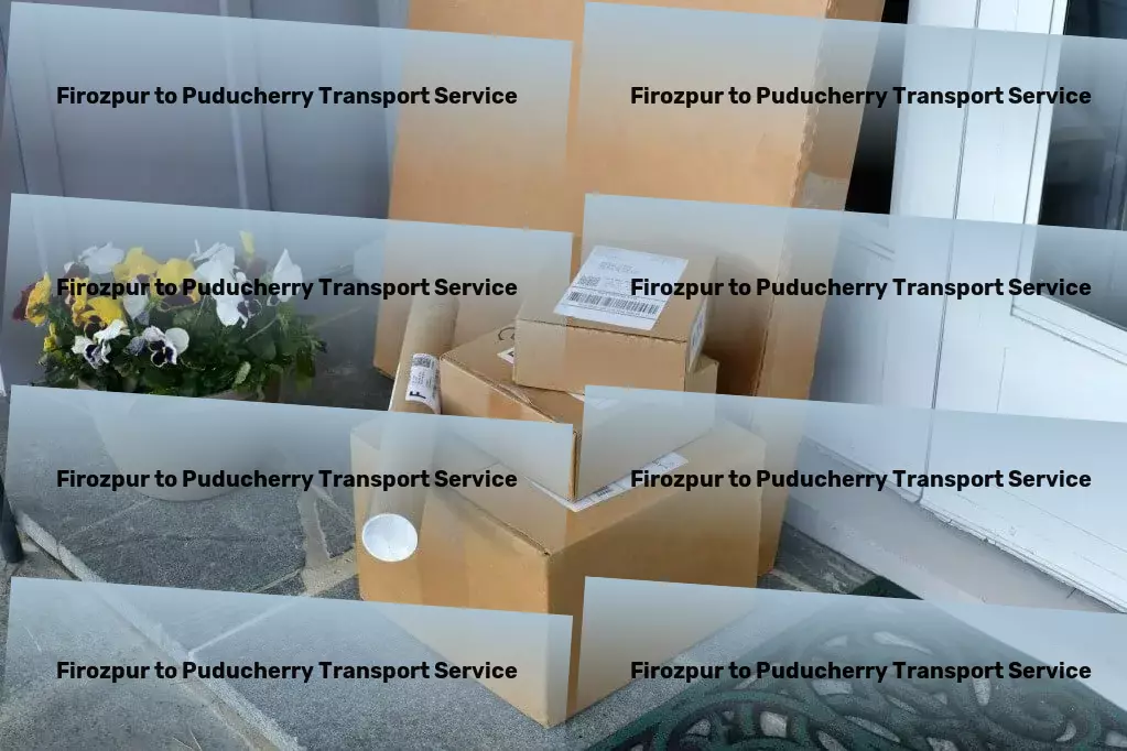 Firozpur to Puducherry Transport Regional courier solutions