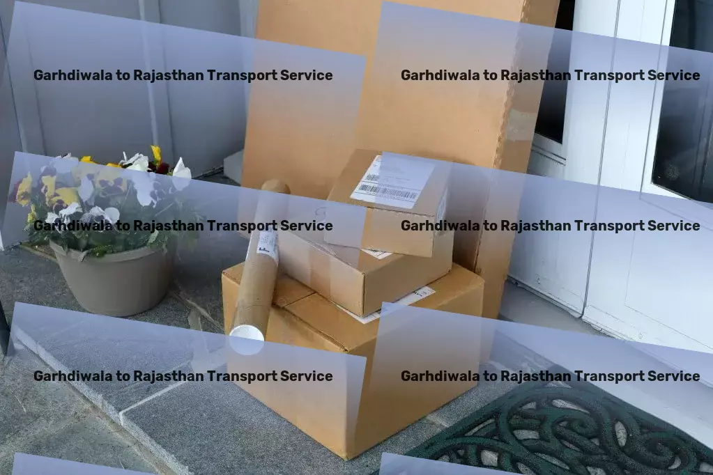 Garhdiwala to Rajasthan Transport Comprehensive courier operations