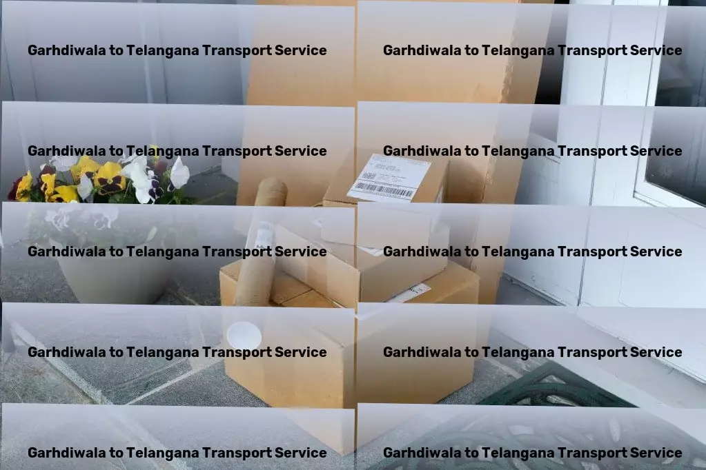 Garhdiwala to Telangana Transport High-volume shipping services