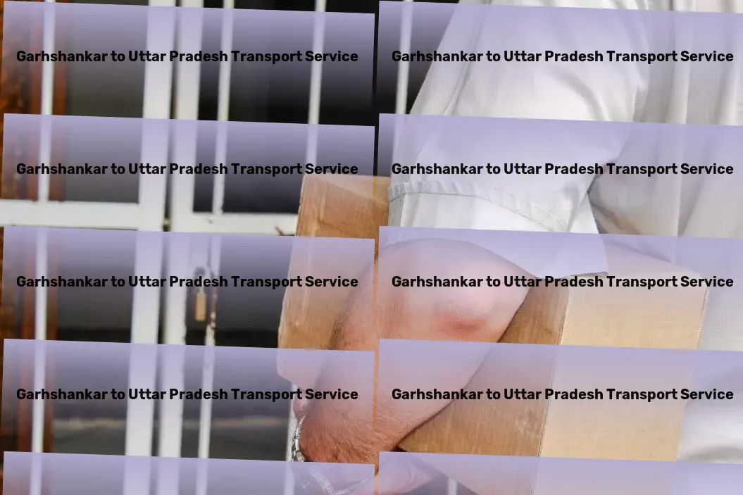 Garhshankar to Uttar Pradesh Transport Door-to-Door Cargo