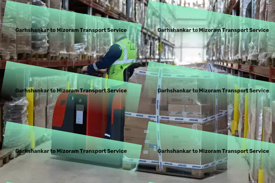 Garhshankar to Mizoram Transport Transcend traditional logistics challenges in India! - Efficient cargo moving solutions