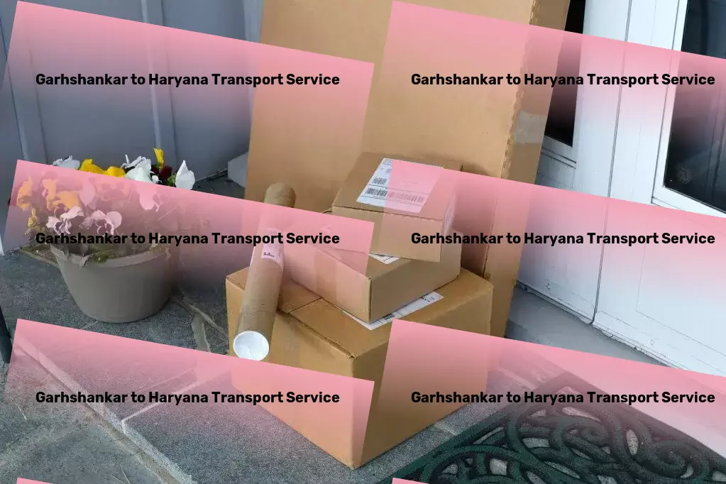 Garhshankar to Haryana Transport Wholesale transport services