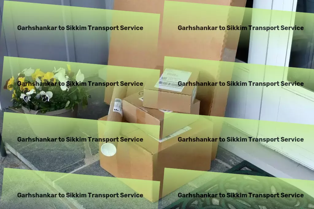 Garhshankar to Sikkim Transport Making goods movement easier within India! - High-speed goods logistics