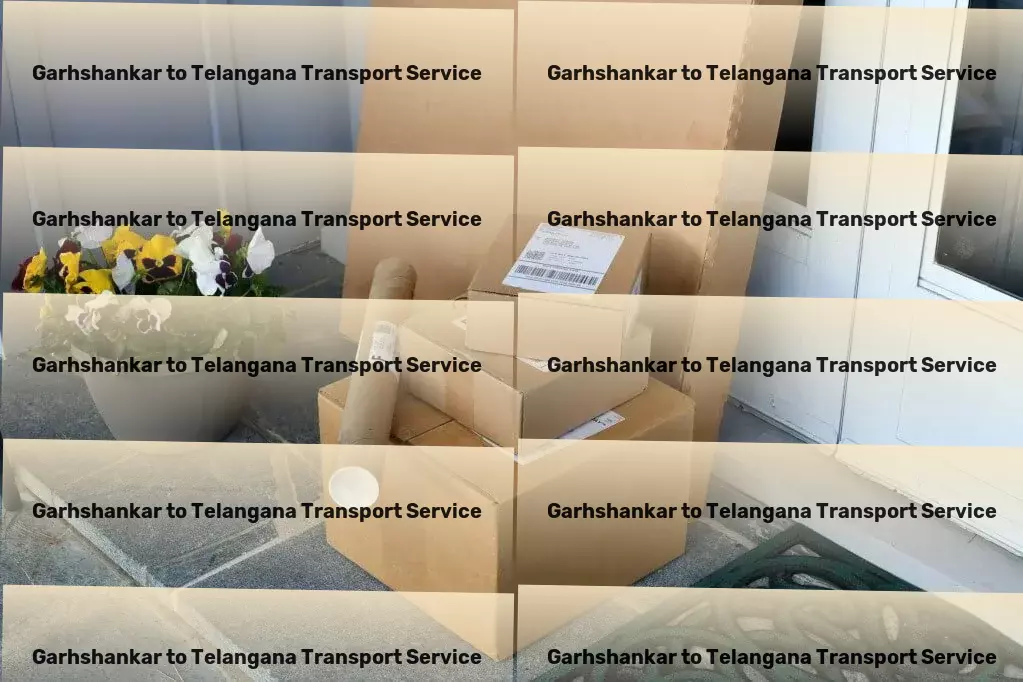 Garhshankar to Telangana Transport Urban freight and shipment services