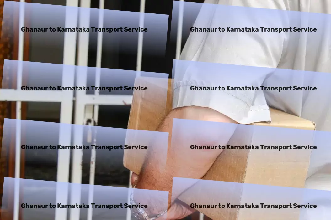 Ghanaur to Karnataka Transport Express parcel shipment services