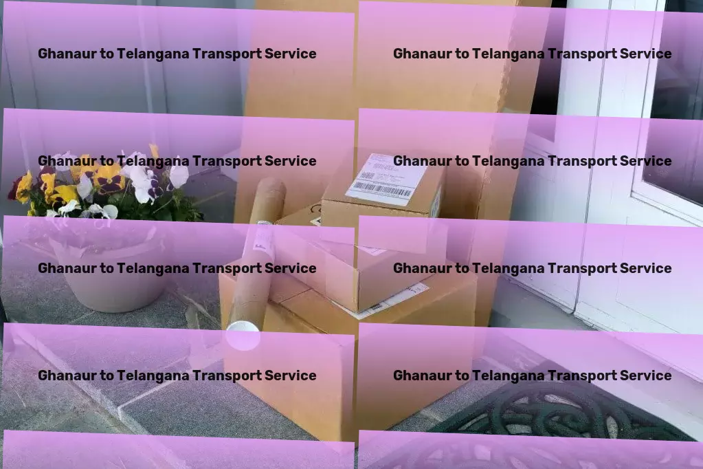 Ghanaur to Telangana Transport Leading with integrity and innovation in Indian logistics! - Long-distance courier services