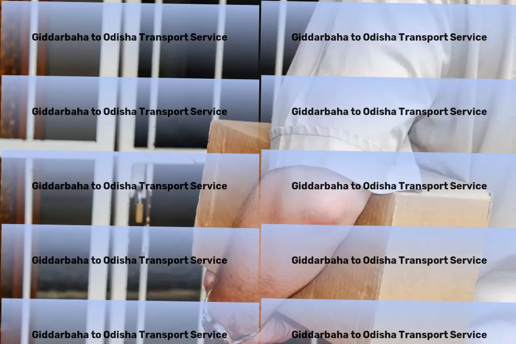 Giddarbaha to Odisha Transport Rail transport services