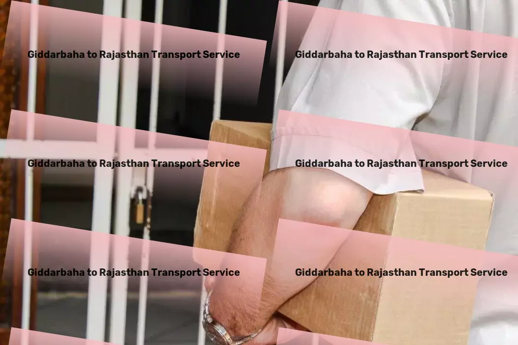 Giddarbaha to Rajasthan Transport Flawless execution of your dream Indian escapade! - Retail distribution logistics