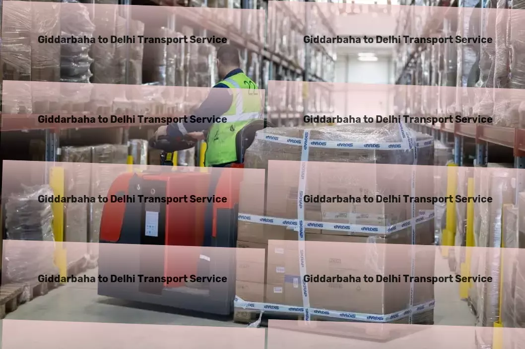 Giddarbaha to Delhi Transport Relocation moving services