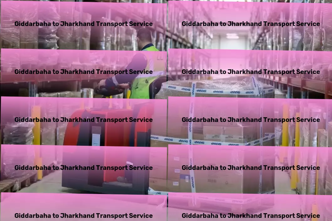 Giddarbaha to Jharkhand Transport Large-scale packers and movers