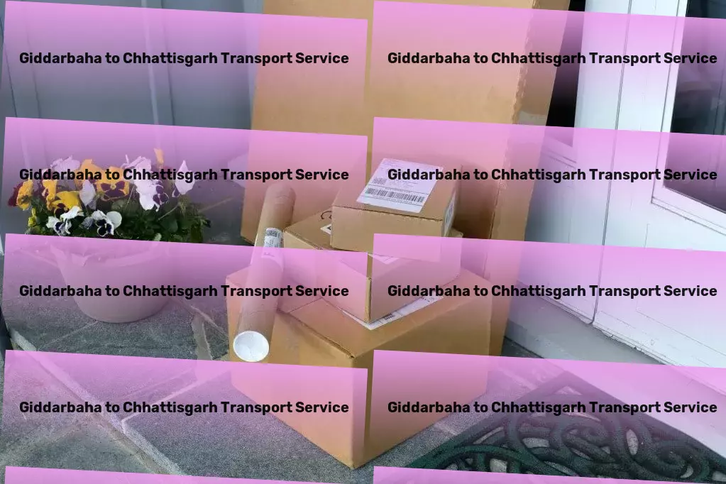 Giddarbaha to Chhattisgarh Transport Agricultural goods transport