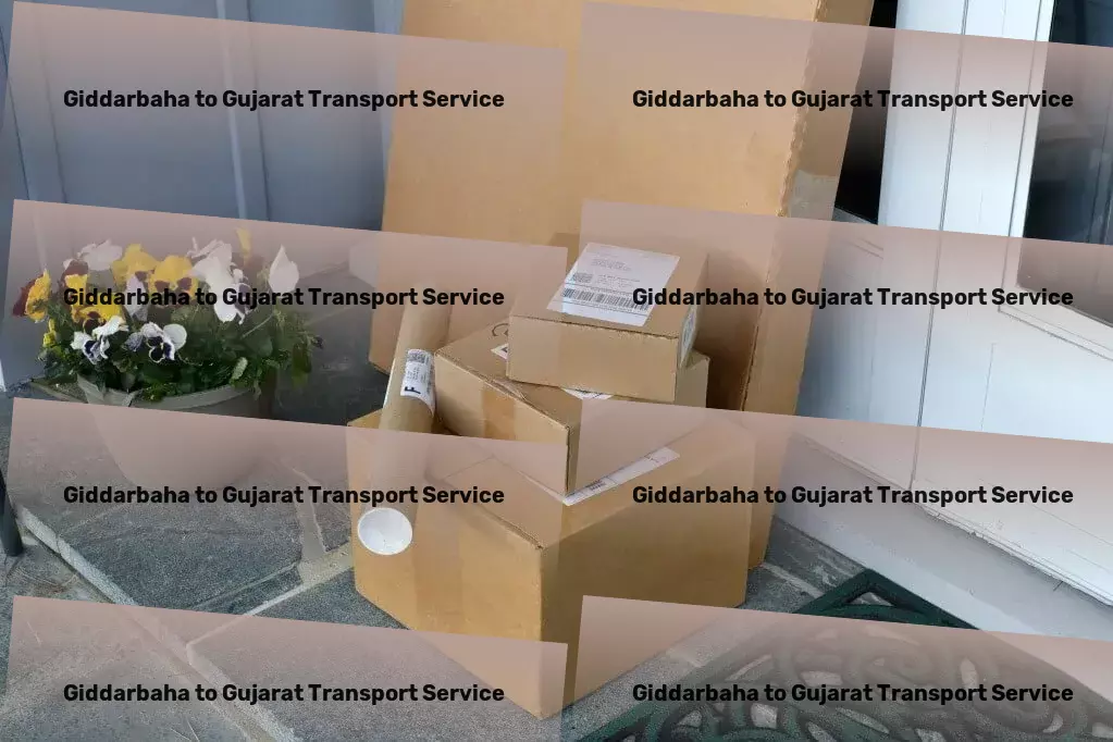 Giddarbaha to Gujarat Transport Direct freight logistics