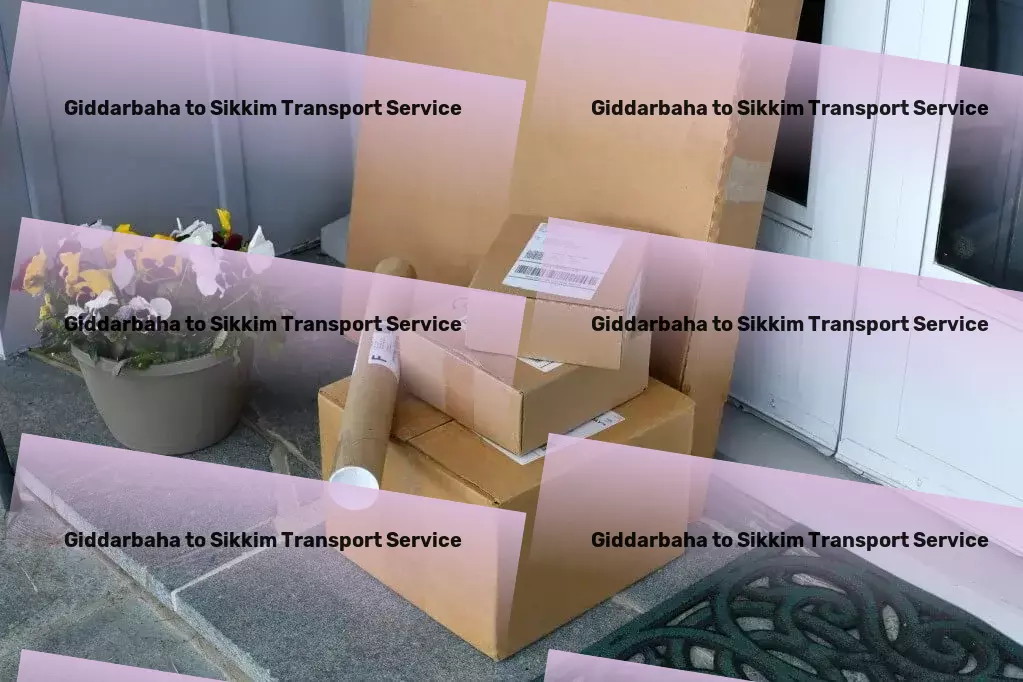 Giddarbaha to Sikkim Transport Customized logistic plans to suit your business objectives! - Agricultural goods transport