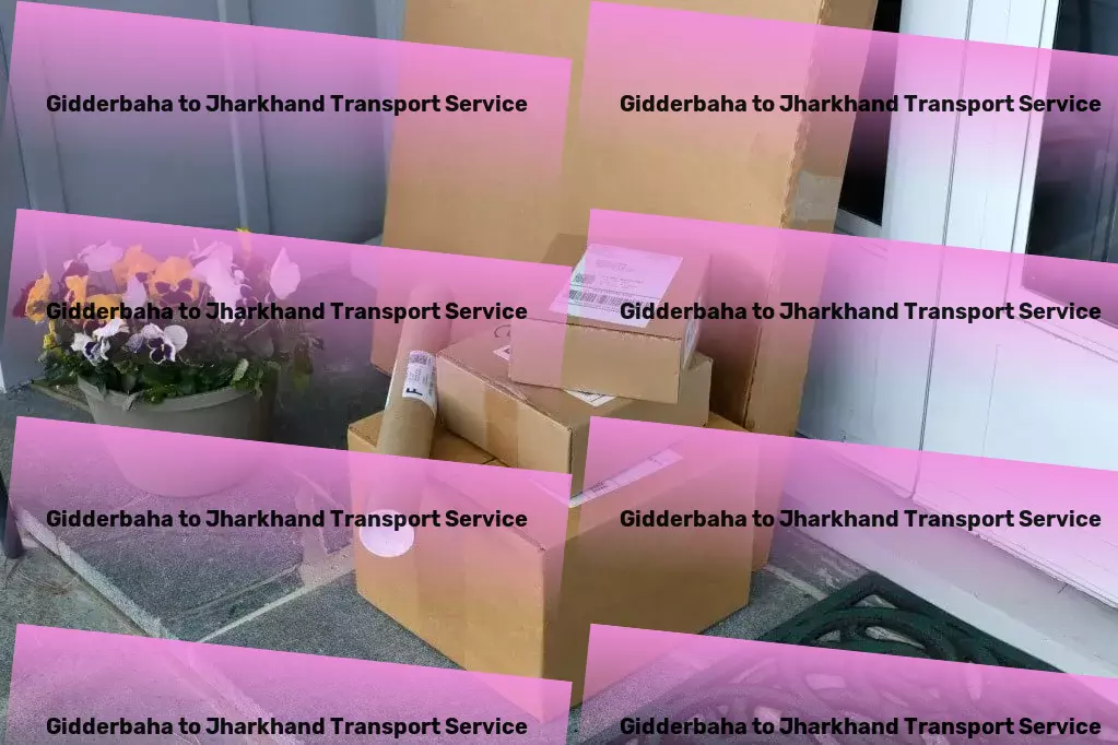 Gidderbaha to Jharkhand Transport Furniture moving solutions