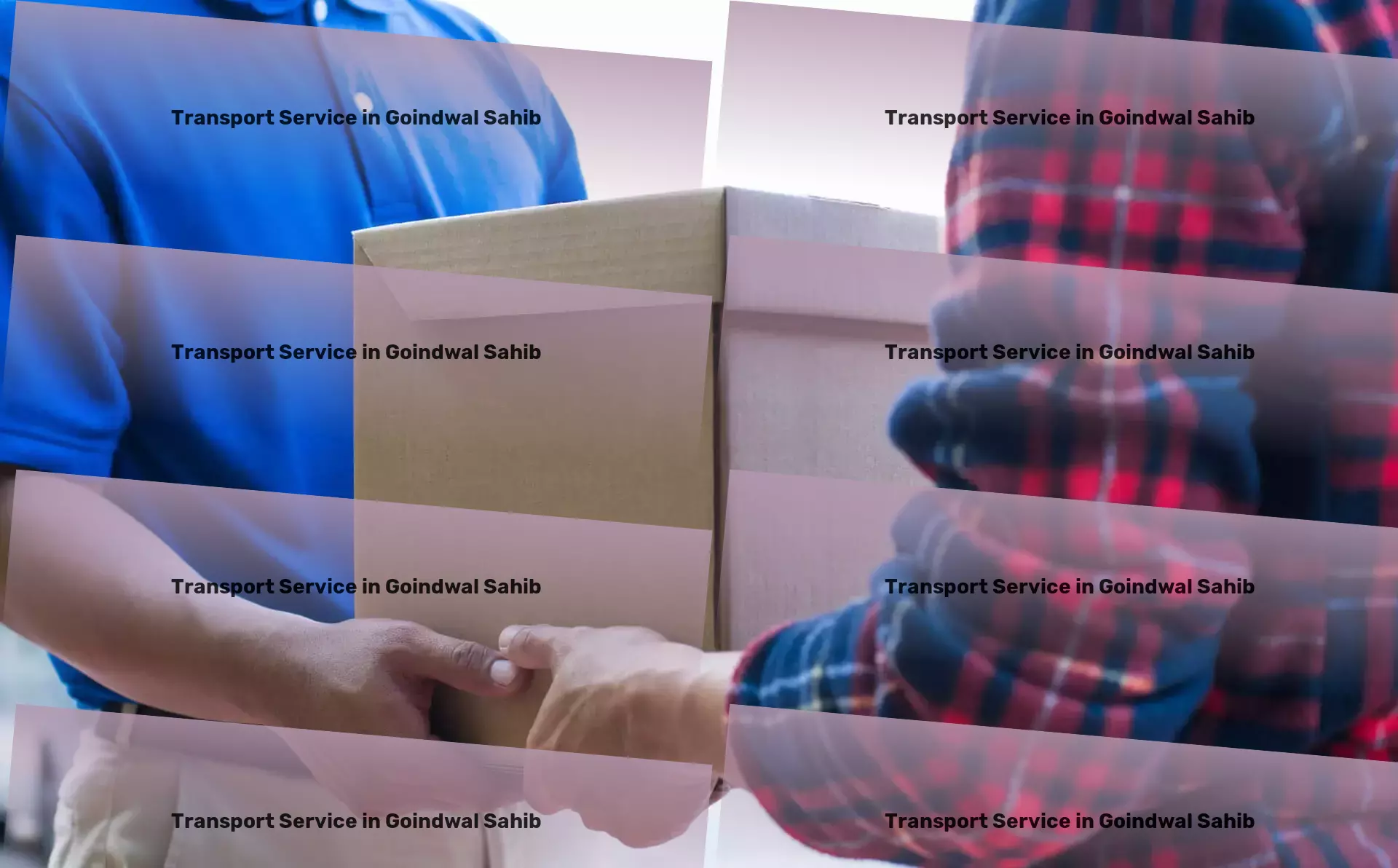 Courier And Parcel in Goindwal Sahib, Punjab (PB) Commercial cargo forwarding