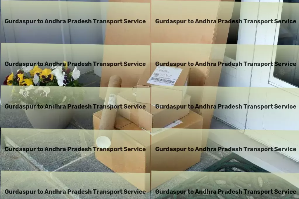 Gurdaspur to Andhra Pradesh Transport Crafting bespoke itineraries for your Indian explorations! - Advanced moving services