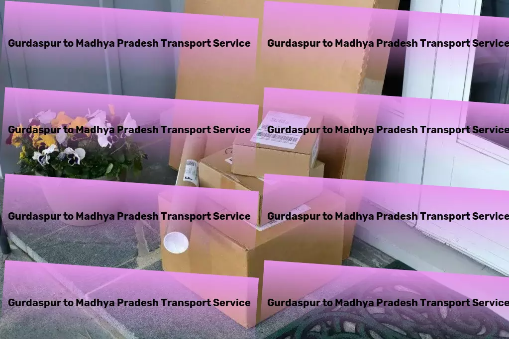 Gurdaspur to Madhya Pradesh Transport Optimize your health with our fitness trackers. - Bulk cargo movers