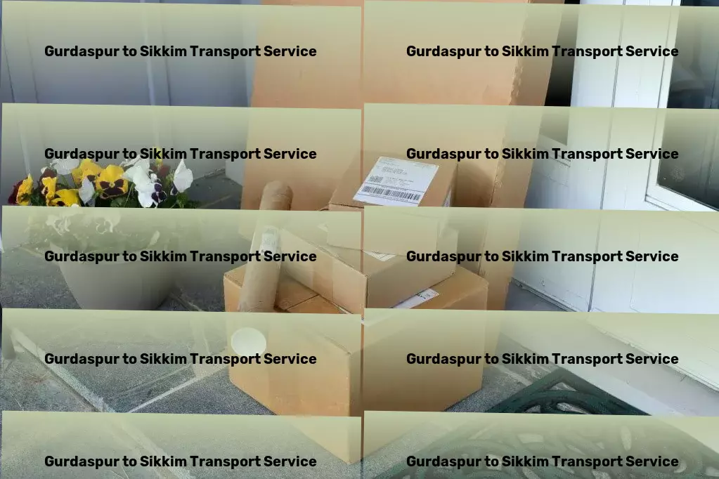 Gurdaspur to Sikkim Transport City-to-city goods logistics